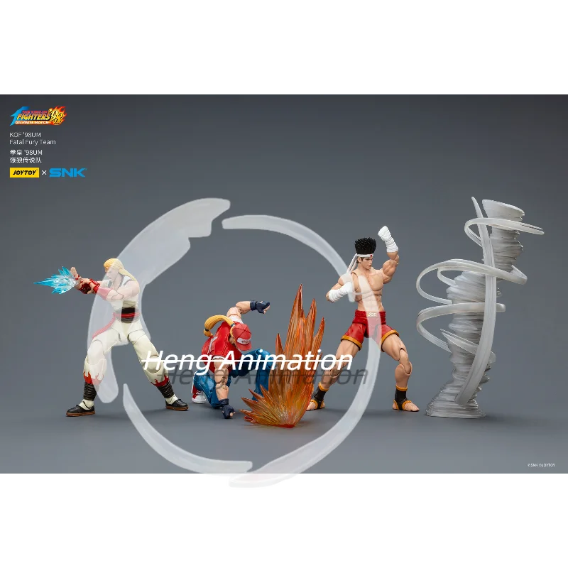 

Dark Source The King of Fighters Fatal Fury Team Terry Bogard Andy Bogard Touma Action Figure 1/18 Scale New Release April 2026