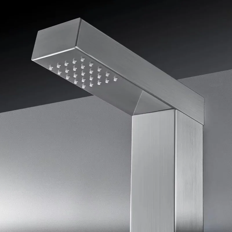 Swimming Pool and Garden Solar Outdoor Shower Column with Shower Head 316 Stainless Steel Outdoor Shower S307