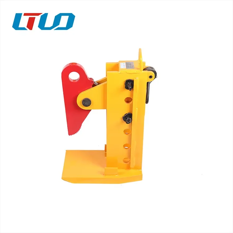 

Adjustable 3T PDK Horizontal Equipment Steel Plate Lifting Clamp New Overhead Crane Tongs with Low Price Metal Material