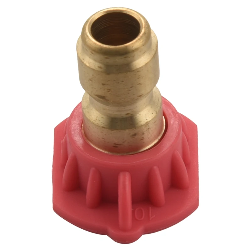 Puntas de boquilla de conexión rápida de segunda historia para lavadora de energía, chorro de jabón y enjuague, boquilla de largo alcance, 1/4 pulgadas, 4000Psi, 2 paquetes