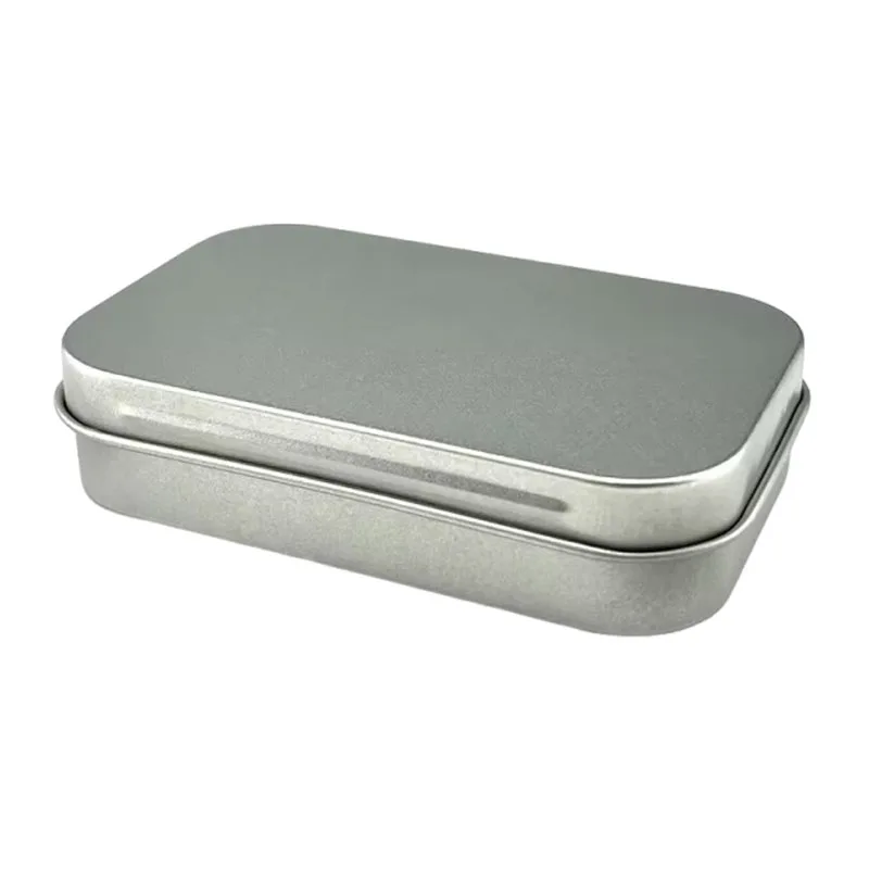 

24pcs Mini Metal Storage Box Small Case Money Coin Candy Key Square Storage Organizer Jewelry Containers 95X60X22mm