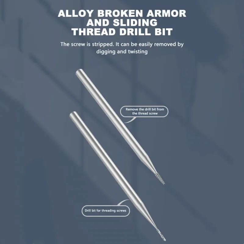 MAANT سبيكة درع ثقب انزلاق الموضوع مثقاب للهاتف المحمول أسفل عكس خارج مسامير التالفة أدوات الصيانة