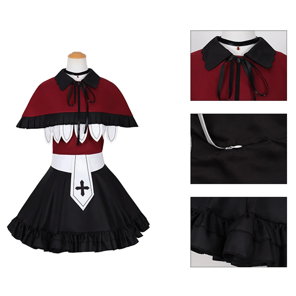 Hoshino Rubii vestido de Cosplay para mujer, disfraz de Anime OSHI NO KO Arima Kana, peluca, ropa de actuación de escenario, disfraces de Halloween