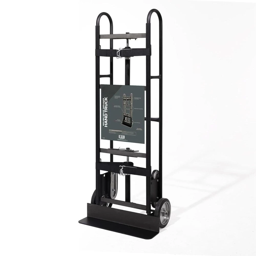 

800LB AutoRecoil Appliance Hand Truck Moving Hand Truck with Easytouse Belt Tightener for Transport Large Bulky Appliances -HOT