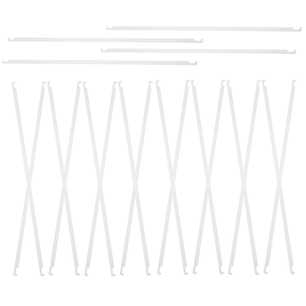 

20pcs Hanging File Bars Metal Folder Rails Space Saving Wall Mounted Office Organizer Document Holder For Folders Files Papers