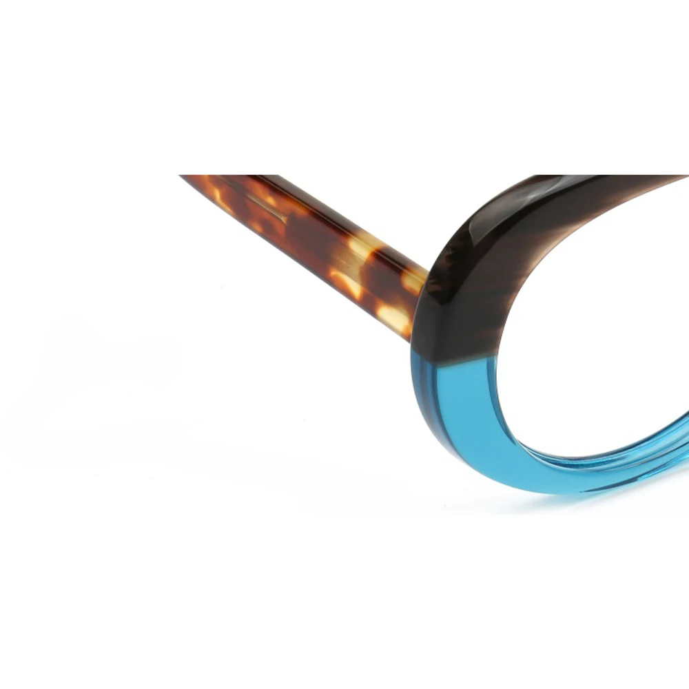 العصرية البيضاوي نظارات بمادة الخلات إطارات النساء القط العين النظارات البصرية الفاخرة الرجال وصفة طبية نظارات السلحفاة نظارات كبيرة الحجم