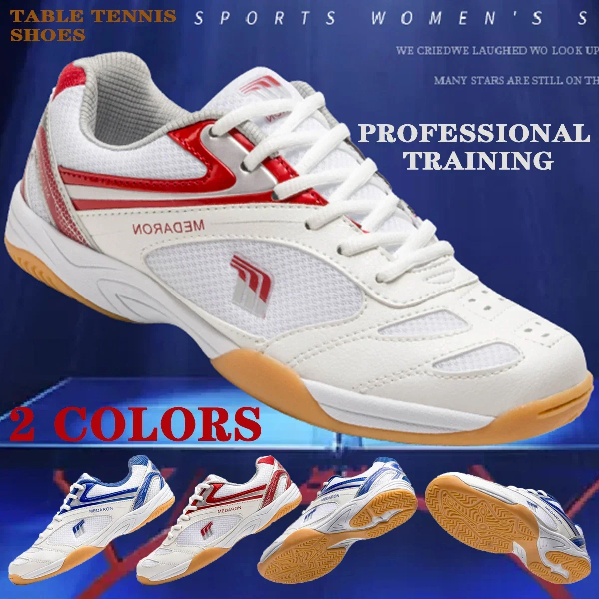 New Men's Table Tennis Shoes Outdoor Sports Shoes Training Shoes Couple Shoes