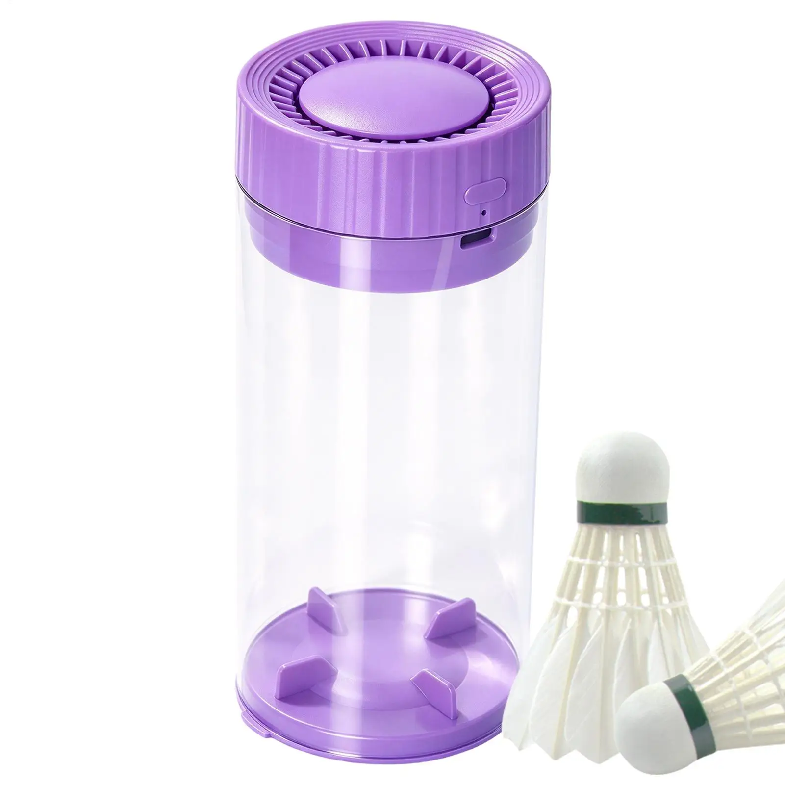 Badminton Ball Steamer Type-C Rechargeable Portable Humidifier Tube Badminton Shuttlecock Tube For Sports Youth Teens Athletes