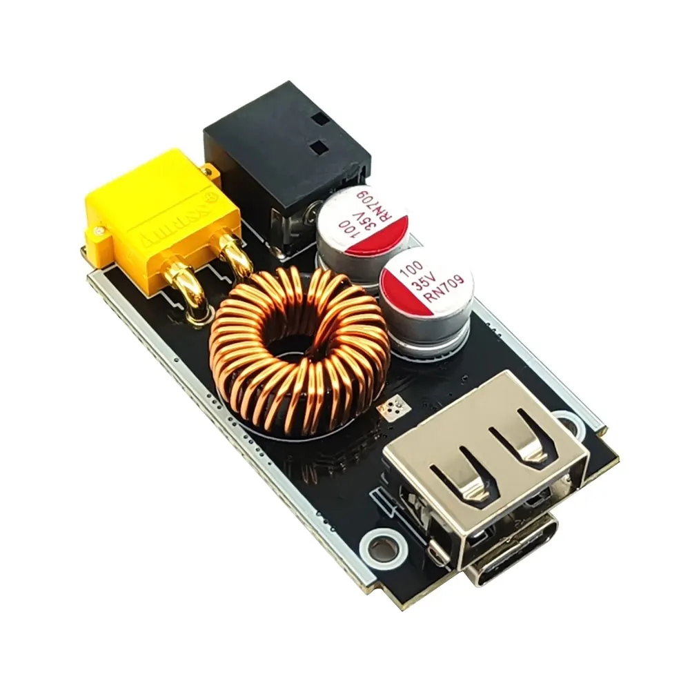 65W full protocol mobile phone fast charging module DC 9V-35V supports QC4.0 PD2.0/3.0/PPS Charger Module