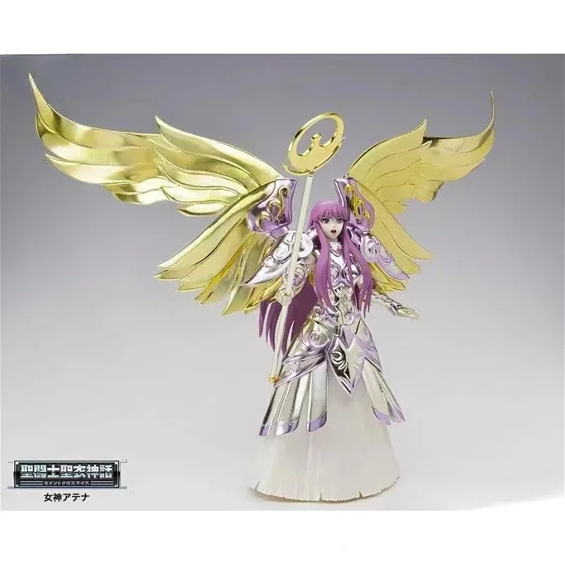 

Bandai Edition Saint Cloth Goddess Athena Form Saint Seiya Metal Armor Action Figure High Quality in Stock