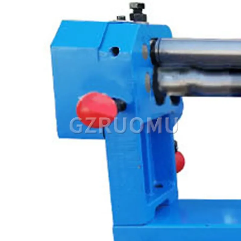 SJ610 Manual Sheet Metal Plate Rolling Machine 610MM Hand Crank Roller Press Reel Rounding Bender Iron Aluminum Bending Forming