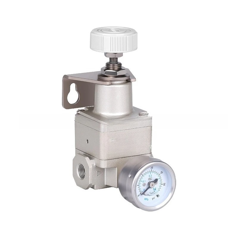 Air Pressure Reducing Regulator GPR200-06 GPR300-08/10 GPR400-15H/LM, Pneumatic Regulator Valve For Air Compressor