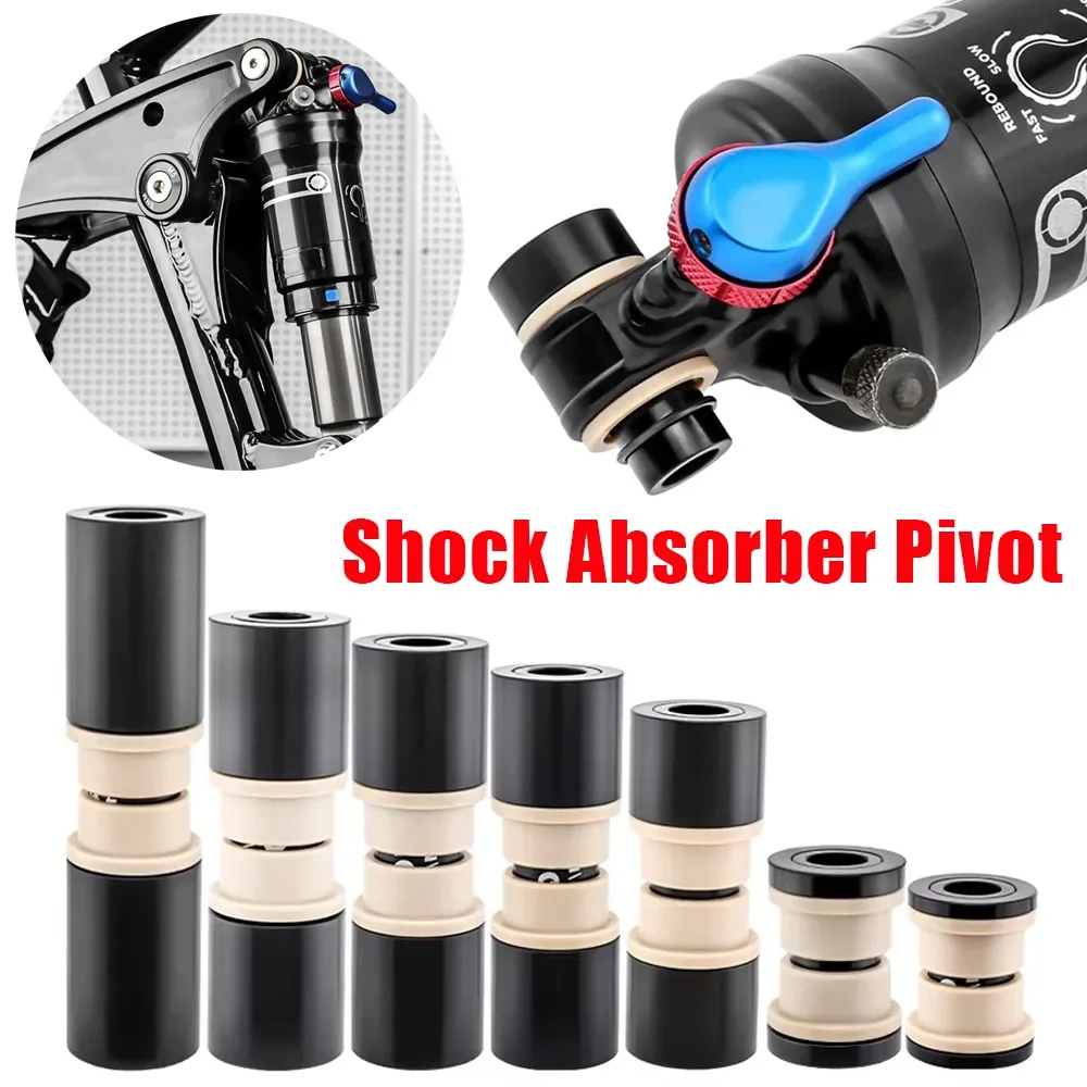 

Mountain Bike Rear Shock Bushing Ring 22/24/25/30/32/44/50/52/54/68mm Aluminium Alloy DU Ring MTB DH Shock Wear Resistant