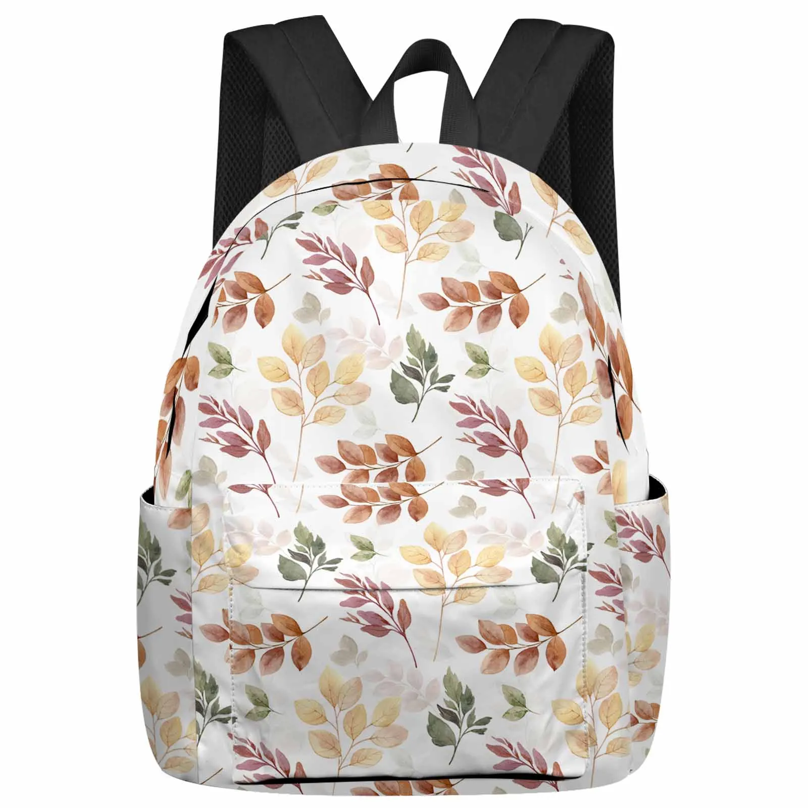 

Autumn Leaves Eucalyptus Leaves Backpacks Teenagers Student School Bags Laptop Custom Backpack Men Women Travel