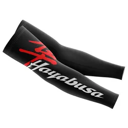 Mangas de brazo de motocicleta para Suzuki Hayabusa, protección solar UV, hielo fresco, ciclismo, correr, pesca, escalada, brazo al aire libre, verano, 1 par