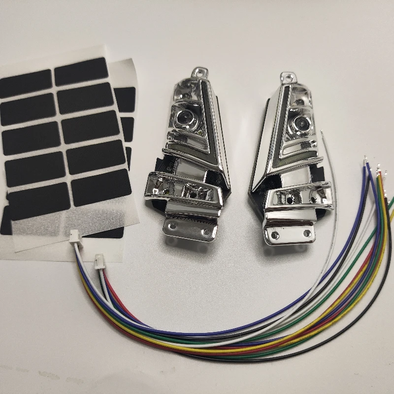 1 set di simulazione in esecuzione LED luce PCB sistema di fari per 1/14 Tamiya RC camion ribaltabile Volvo FH16