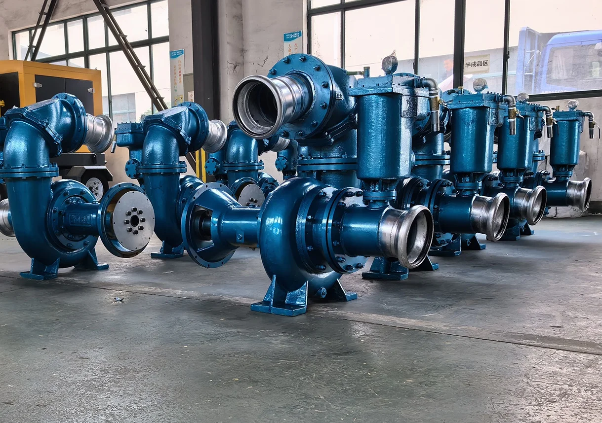 مضخة فراغ نقل مياه الصرف الصحي الخارجية ذات التدفق الكبير والشفط العالي