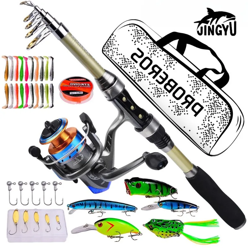 

JINGYU Carbon Saltwater Combo Pro - 12' Long Casting Rod + 6000 Reel & Tackle Bag, Offshore Ready Kit for Wholesale/Bulk Orders