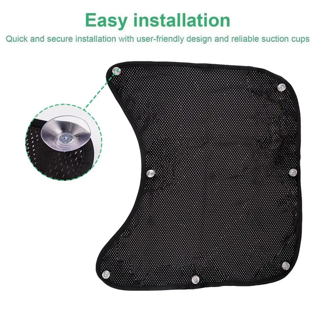 

Summer Sun Shade For Side Windows Semi Truck VNL International RV Accessories Interior UV Protection Mesh Screens G6H2