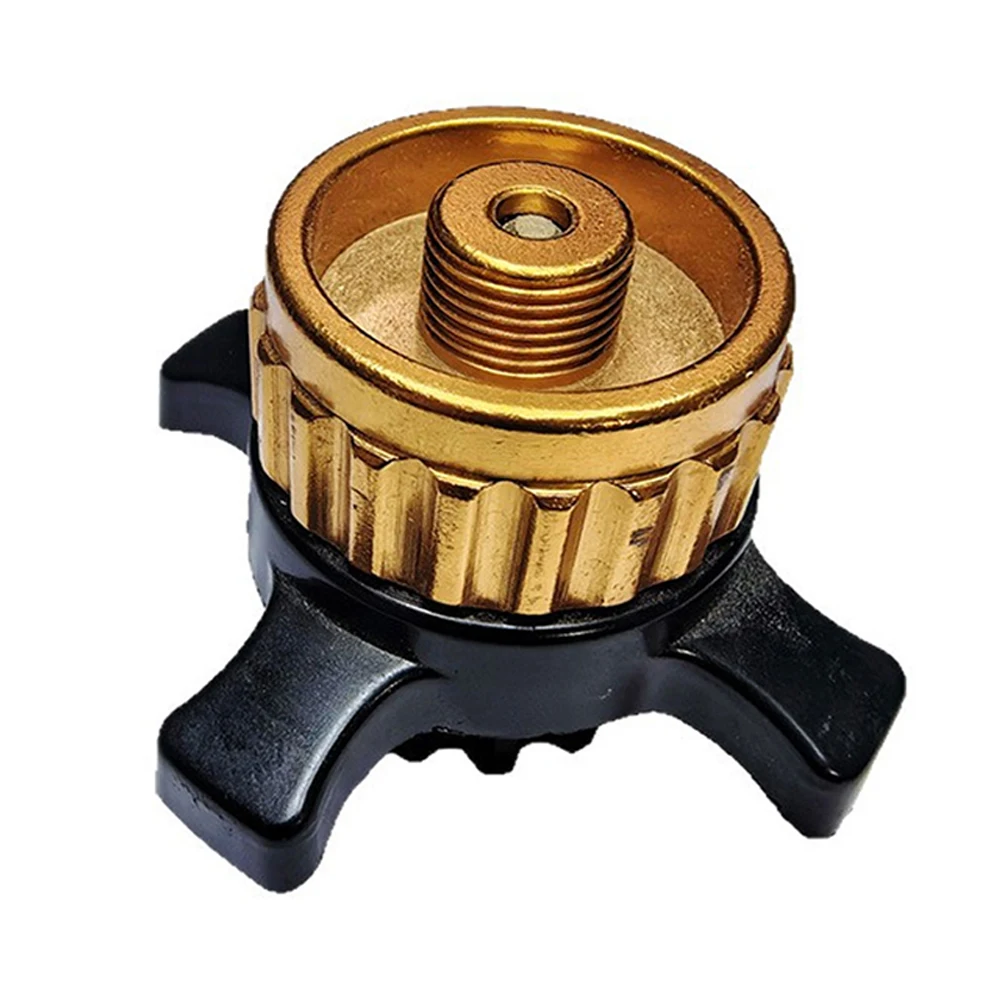 EN417 Gewindeventiladapter für Outdoor-Kocher, Gasbehälter-Adapter für europäische Kartuschen, passend für Campingaz, CV Easy und Clic – Detail 2