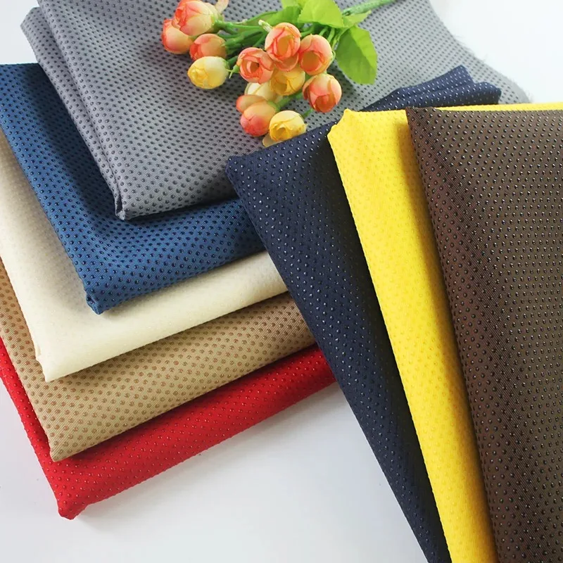 Polyester Anti Slip Fabric Non Slip Gripping Material Rubber Dotted Anti Skid Coating Mat Cloth by the Meter 50x150cm