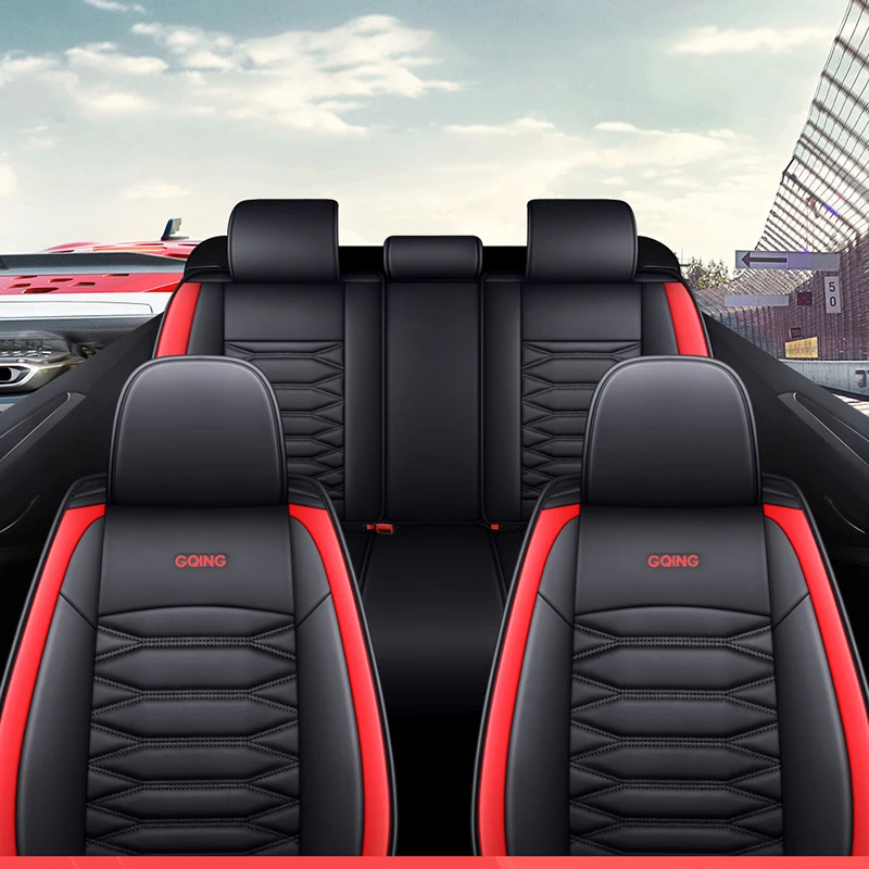 Car Seat Covers For Chery Tiggo 3x 2 7 8 Pro 4 Arrizo 5 7 Full Set Leather Waterproof Universal Automotive Interior Accessories