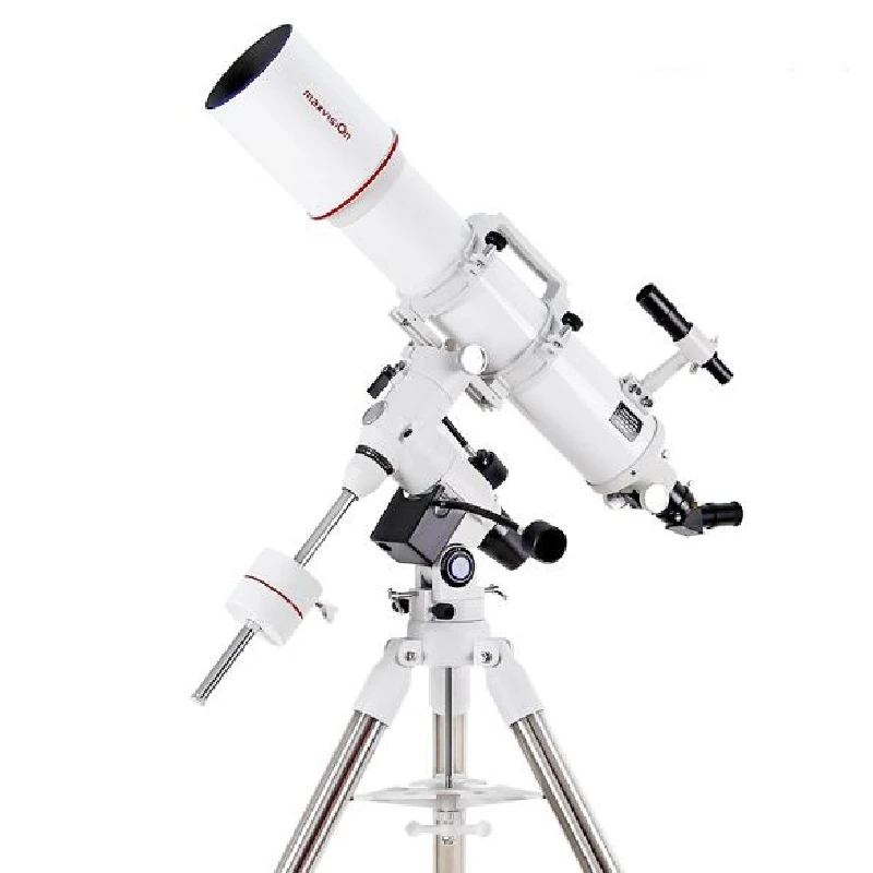 Maxvision 127/820mm Achromatic Refraction Astronomical Telescope with German Equatorial Mount 2 Inches Stainless Steel Tripod