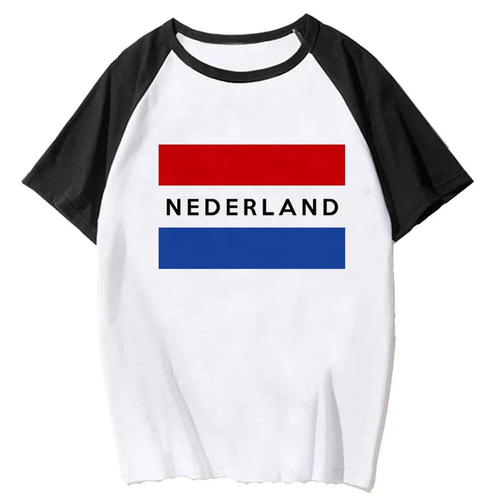 the Netherlands t-shirts women streetwear manga harajuku top female streetwear manga Japanese clothes