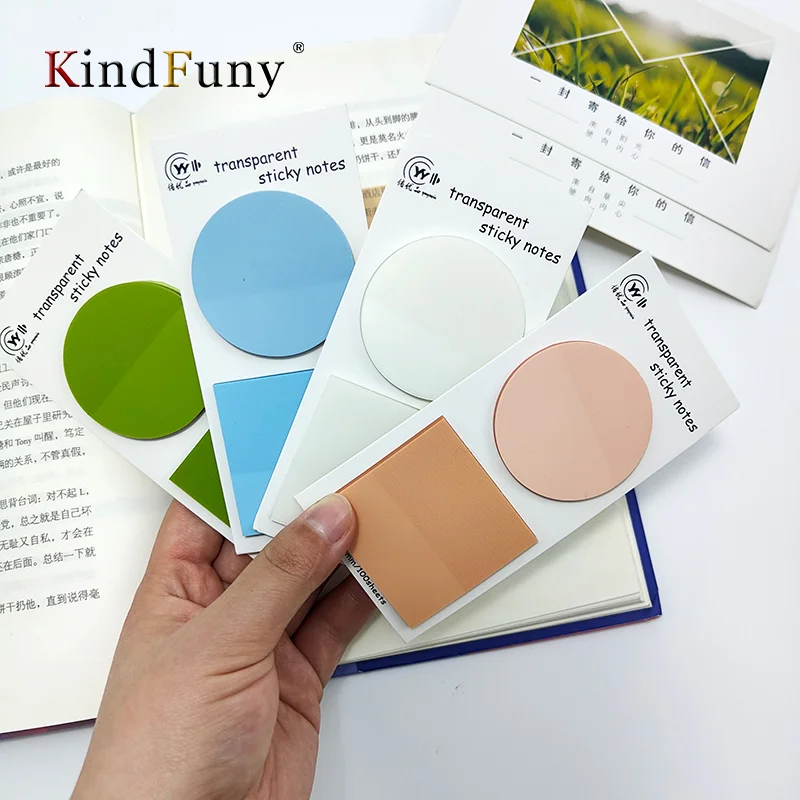 KindFuny auto adesivo Bookmark Planner adesivos, Bookmark, Memo Pad, Marcadores de página, papel bandeiras, guias adesivos, índice, Papelaria, 400 Sheets