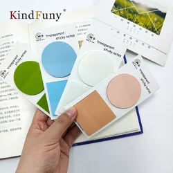 KindFuny 100 Sheets Stationery Bookmark Planner Stickers Self Adhesive Memo Pad Page Markers Paper Flags Tabs Stickers Index