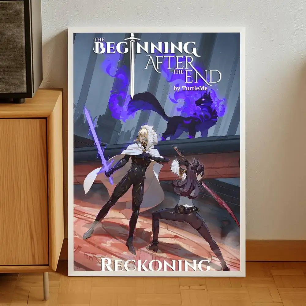 ملصق Anime The B-Beginning بعد النهاية، ملصقات ذاتية اللصق مناسبة لأي سطح جدار مقاوم للماء والرطوبة