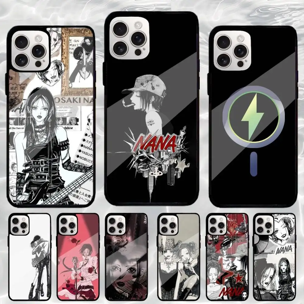 

N-NANA Phone Case For iPhone17,16,15,14,13,12,11 Plus,For Magnetic Wireless Charge Cover
