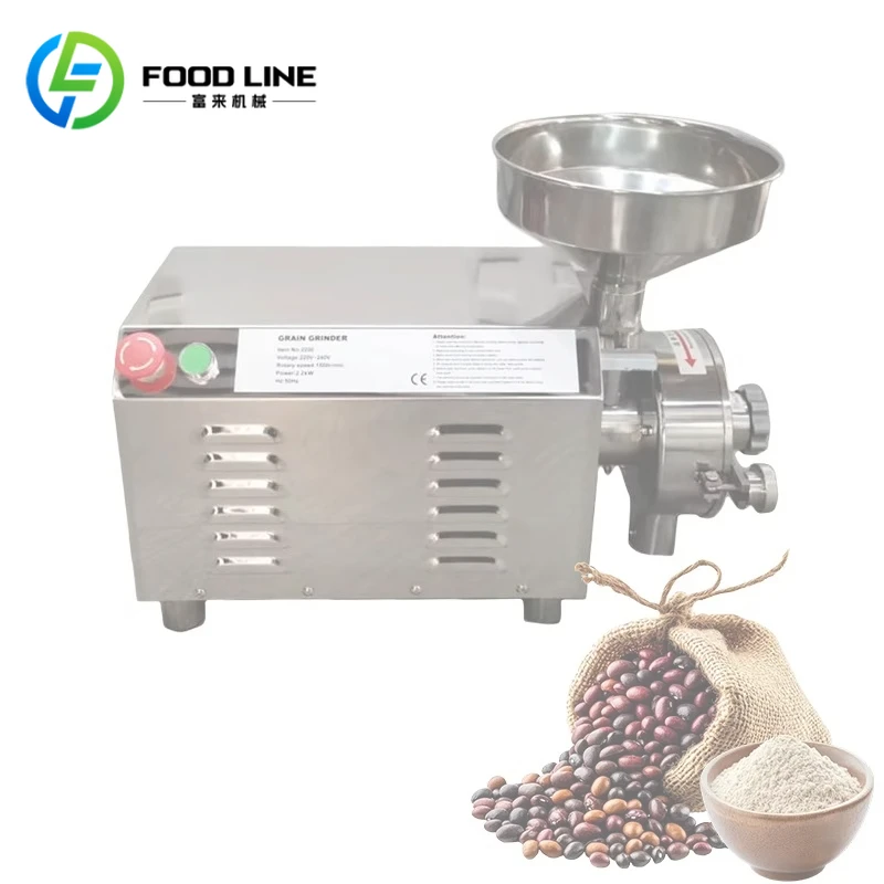 

High Quality Dry Food Powder Grinder Large Spice Mill Corn Mail Machine Commercial/Industry Grain Grinder Machine
