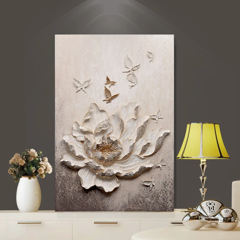 Relife Best Seller 3d Handmade Luxury Painting Home Wall Decoration Nordic Decoration Home