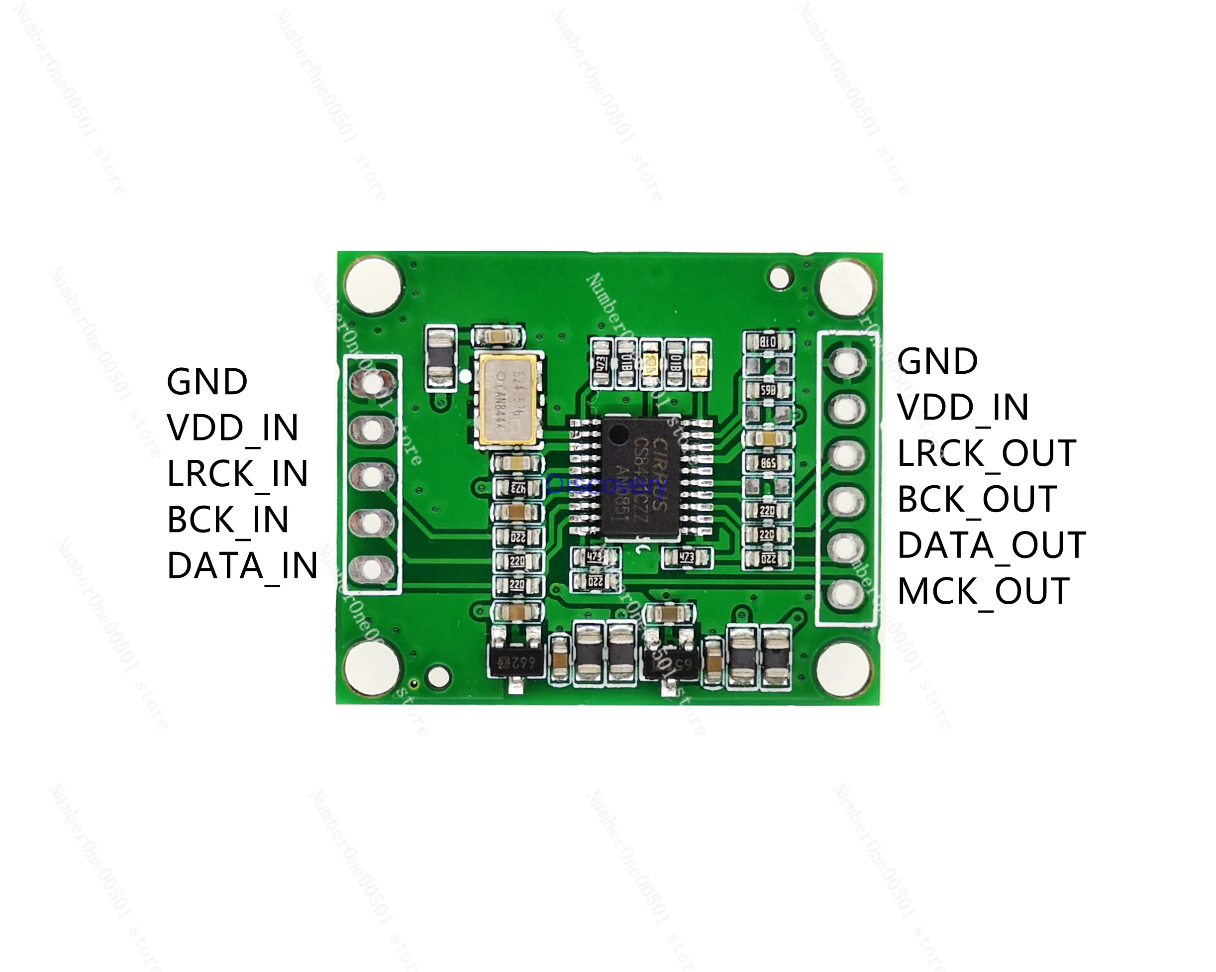 CS8421 I2S IIS Sampling Rate Conversion Module Supports CSR8675 Raspberry Pi to Generate MCK MCLK