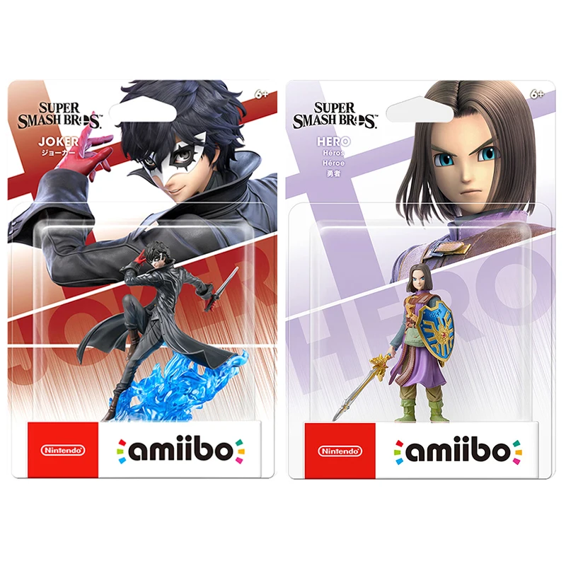 ARTSWIFT Figura NFC Original de Joker Hero de la Serie Super Smash Bros. para Nintendo Amiibo, Versión Asiática, Sin Bloqueo Regional, En Stock