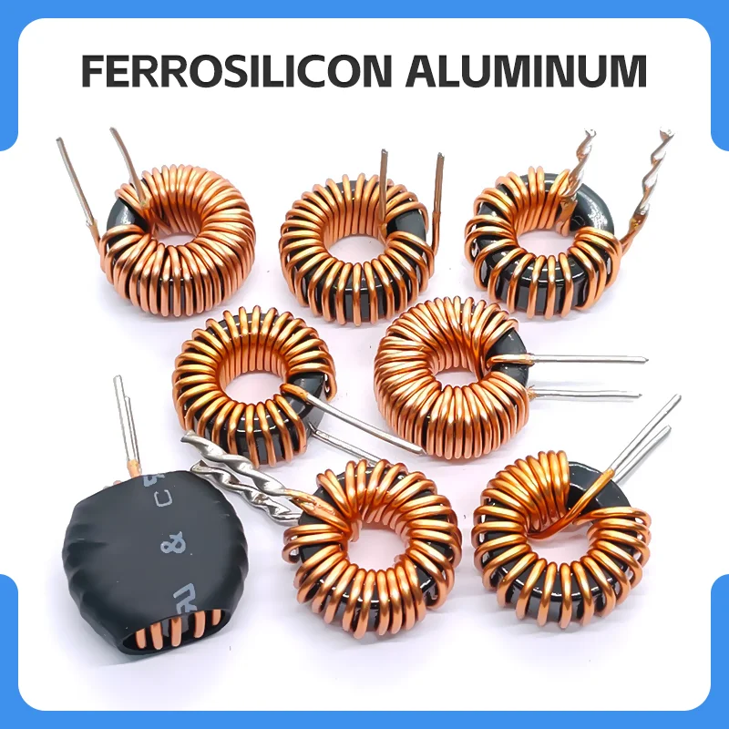 050125 13mm 22uH 27uH 33uH 37uH 47uH  Customizable Sendust Toroidal Inductor