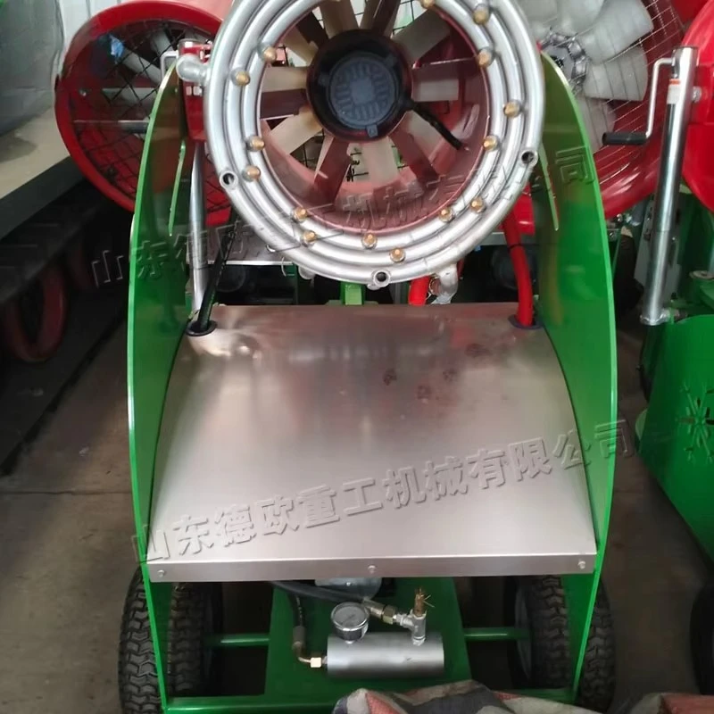 High Efficiency Eco Friendly Small Medium Snow Making Machine Mobile Automatic Snow Gun Cannon Equipment for Ski Resort