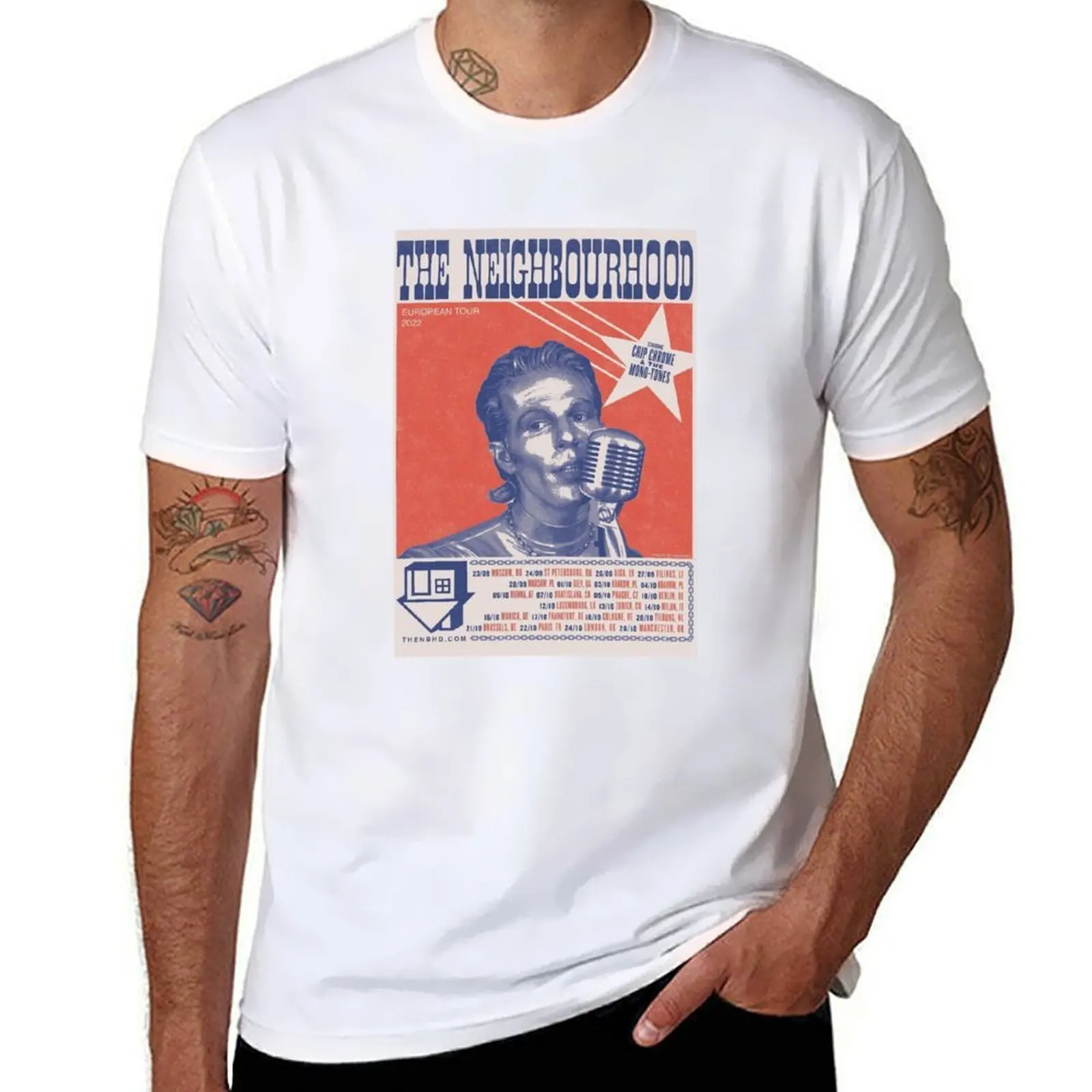 

The Neighbourhood T-Shirt cotton t shirts high quality man t shirts high quality luxury brand T-Shirt
