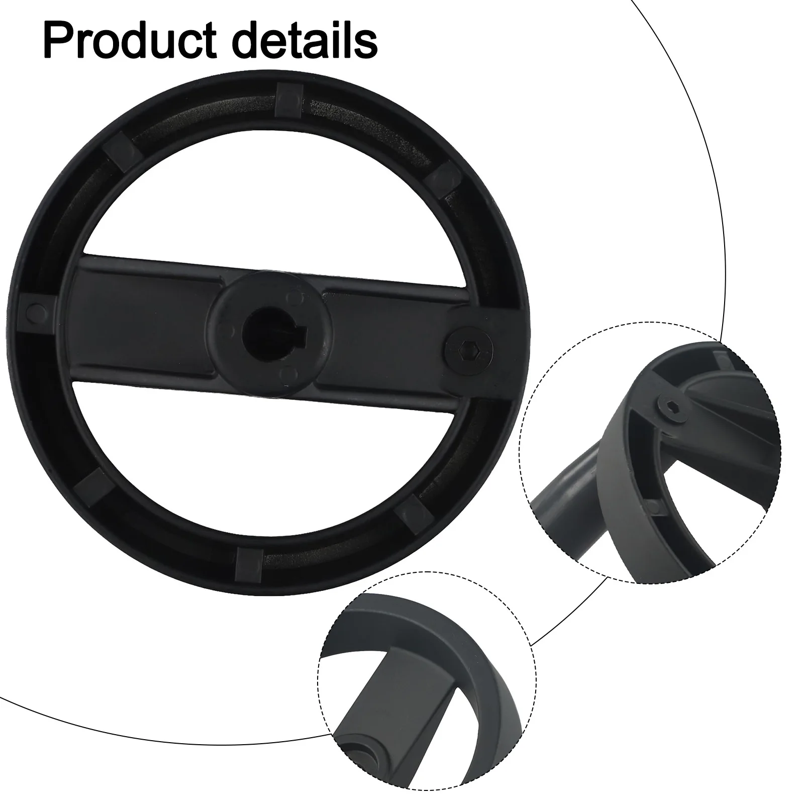 Foldable Handle Handwheel Aluminum Alloy Foldable Handwheel Spoke Hand Wheel With Folding Revolving Handle For Milling Ma