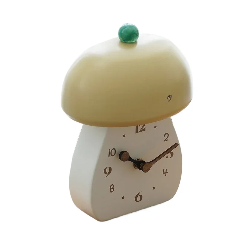 

Light luxury clock sitting entrance living room creative simple clock desktop ornament