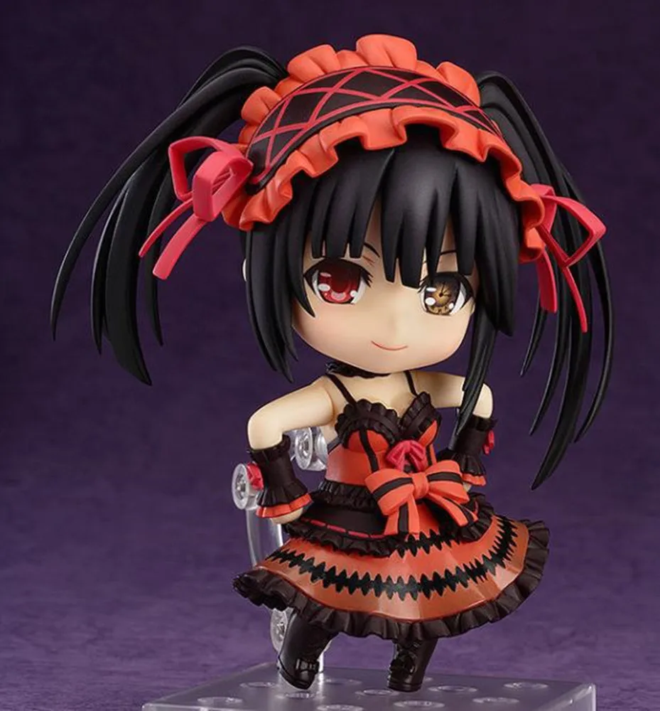 10cm New Date A Live Tokisaki Kurumi 466# action figure collect toys collection doll anime cartoon model for friend gift