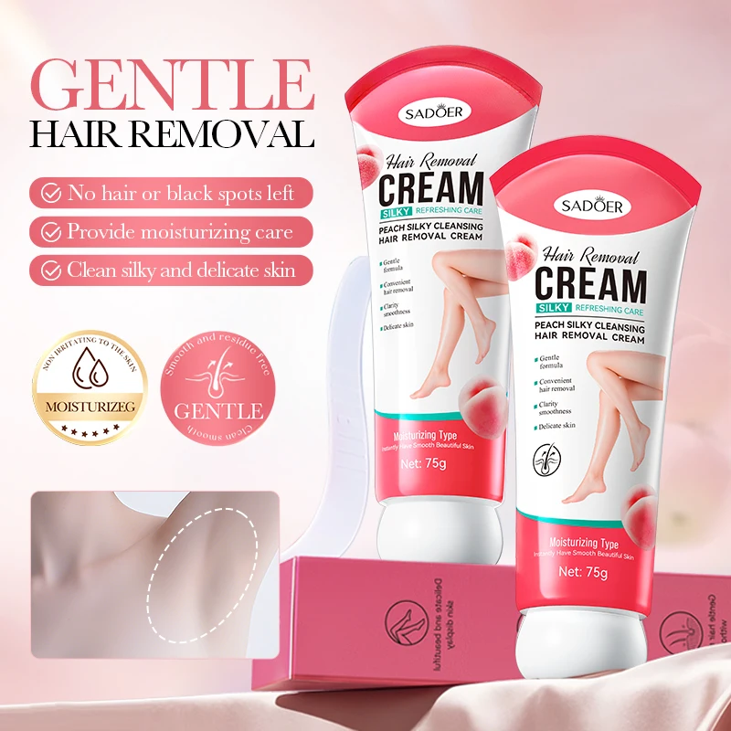creme-depilatorio-suave-e-sedoso-de-pessego-1-2-pacote-creme-depilatorio-hidratante-e-suavizante-pele-limpa-e-lisa-depilacao-conveniente-depilacao-facil-sem-deixar-manchas-pretas-cuidado-hidratante-pele-lisa-e-delicada