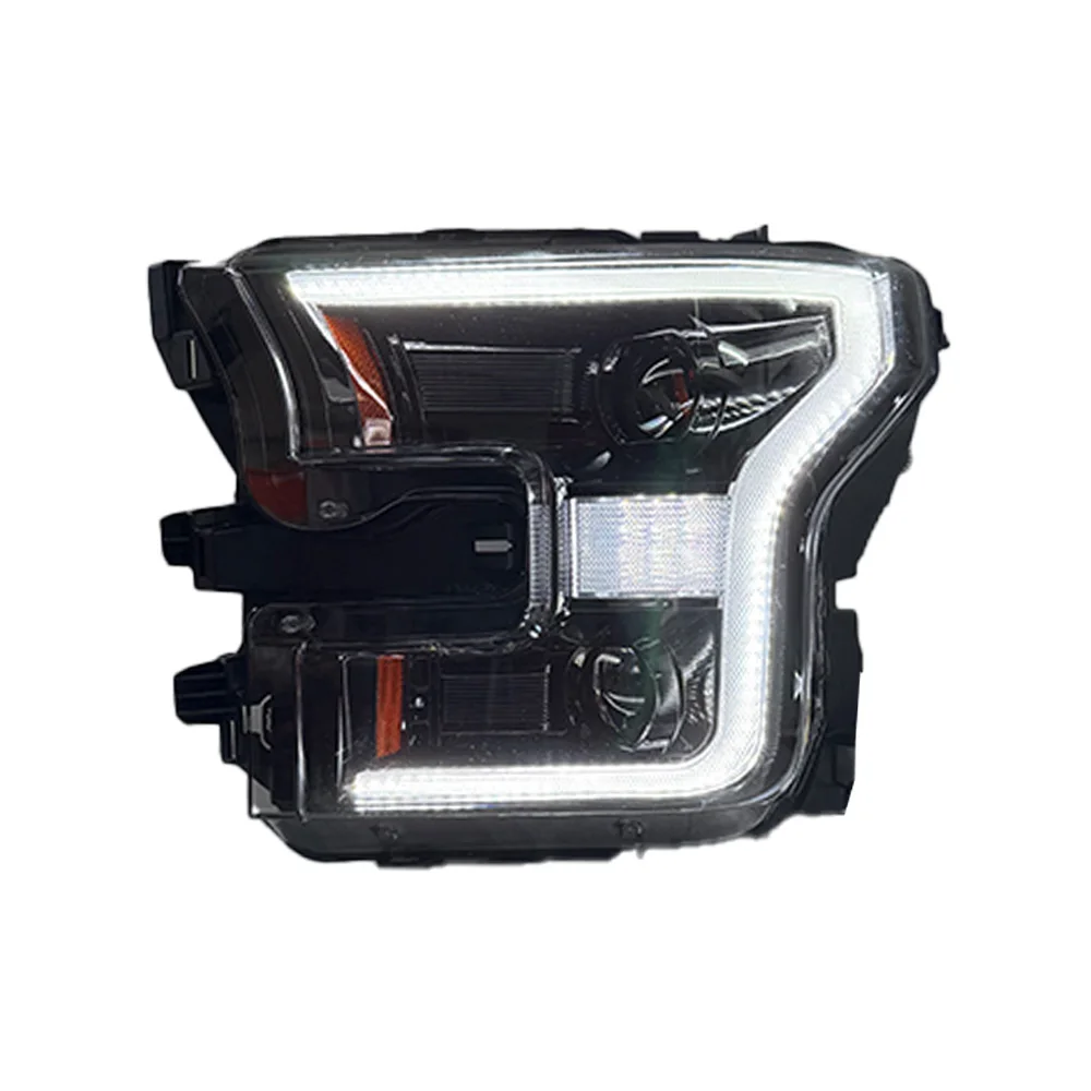

ATV&UTVCar Front Lamps For Ford F150 Raptor 2015-2017 LED Auto Headlights Assembly Upgrade DRL Dynamic Projector Lens Tools Acce