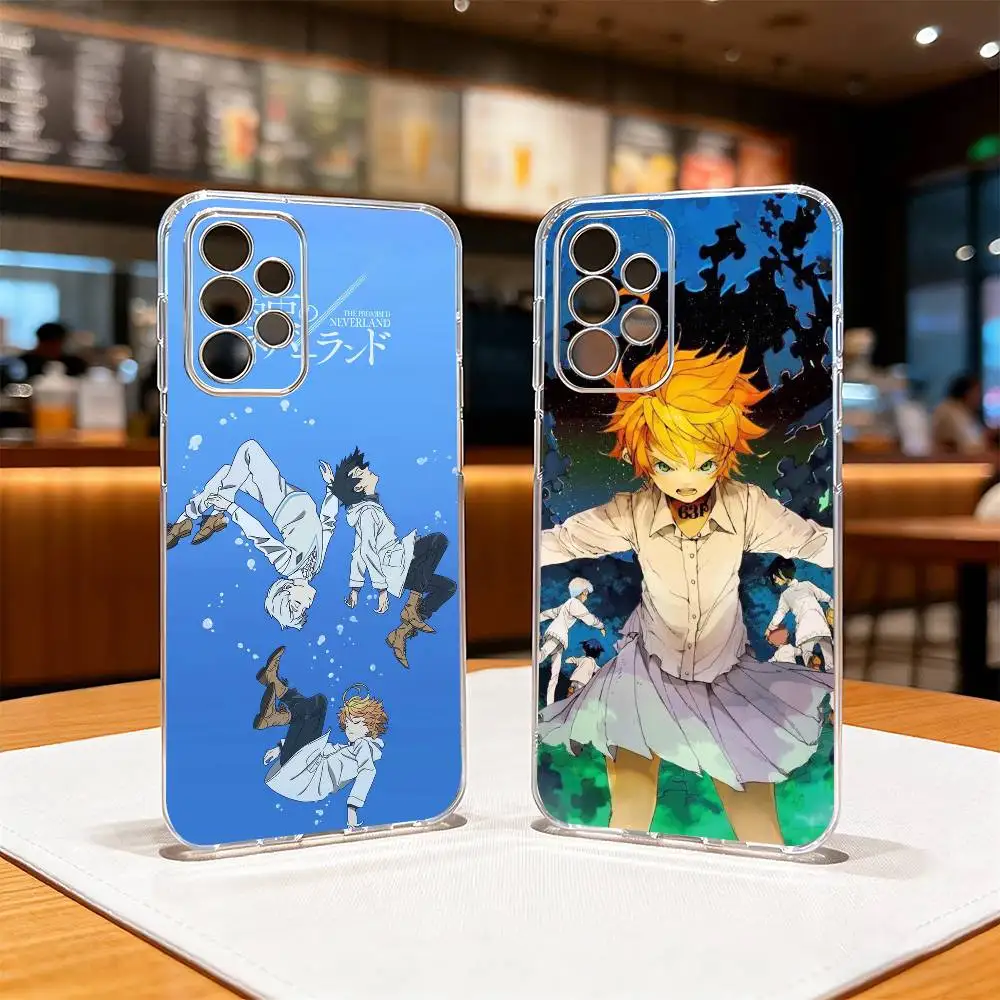

The P-Promised Neverland-dd Phone Case Transparent Silicone Soft For Samsung S25,S24,S21,S22,S23,S30,Ultra,S20,Plus,Fe