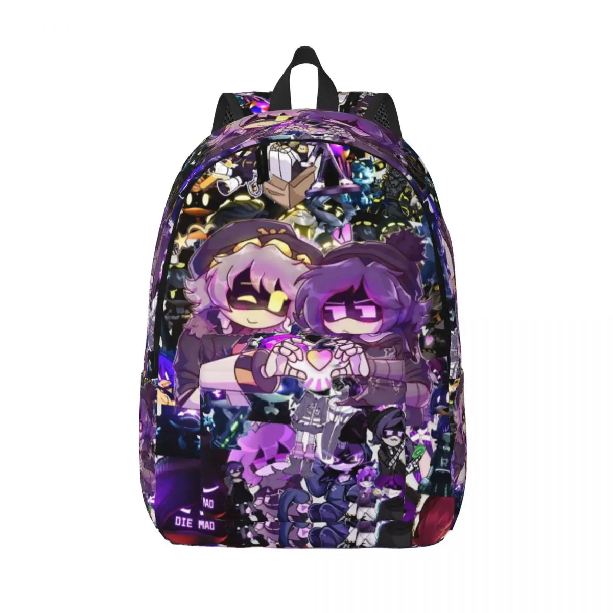 

Uzi Murder Drones Подростковый рюкзак с карманом для средней школы, деловой рюкзак для мужчин и женщин, холщовые сумки для ноутбука