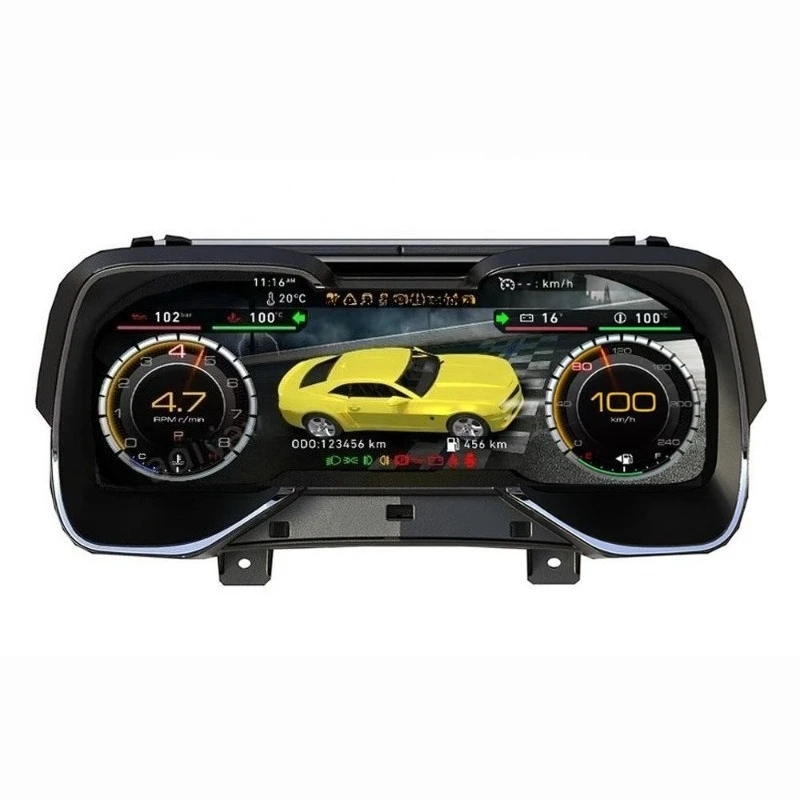 

12.3'' LCD Speedometer Car Instrument Cluster for 2010 -2015 Digital Dashboard Panel