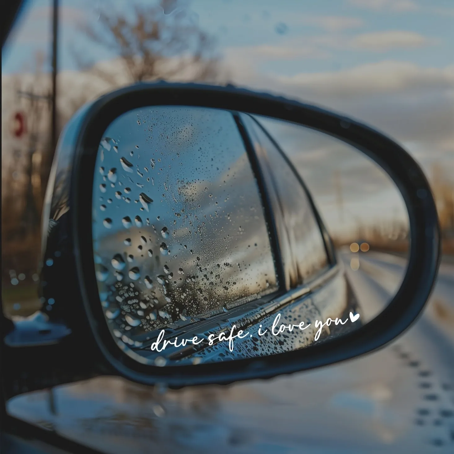 Fashion Drive Safe I Love You Car Decal Cover Scratches Cartoon Window Decal For Motorcycle Vw Bmw E46 Ford Focus