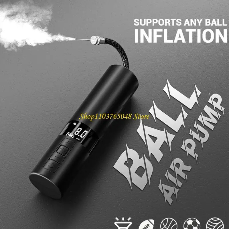 R53E Smarted Digital Display Bombas sem fio com monitoramento pressão real para bicicletas vôlei basquete