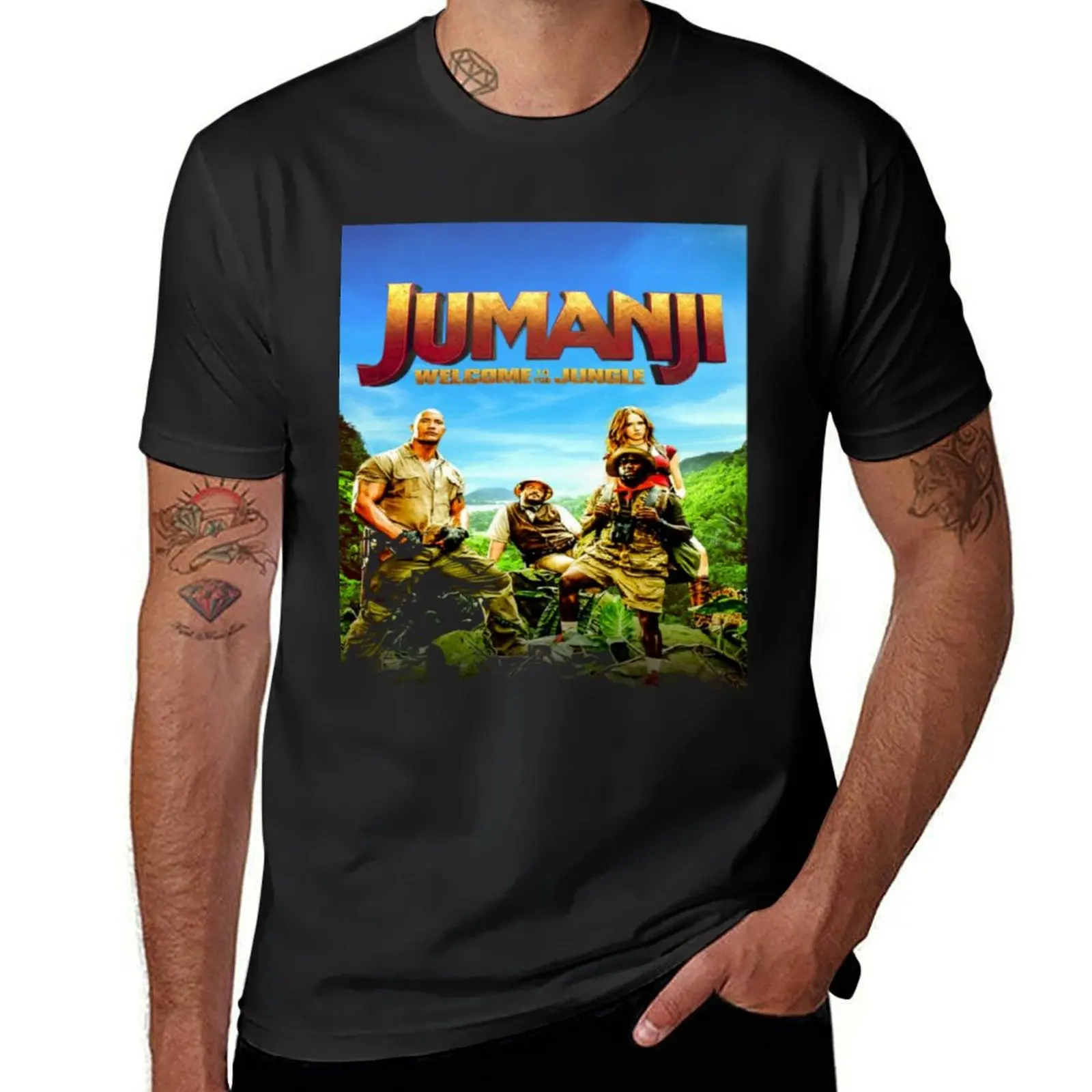 JUMANJI FANTASY T-Shirt cute clothes aesthetic clothes anime men clothings